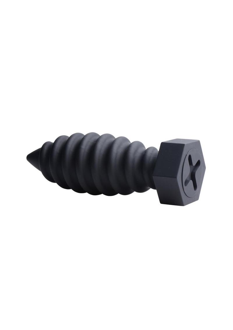 Tom of Finland Screw U Anal Plug Silicone with Collector Card