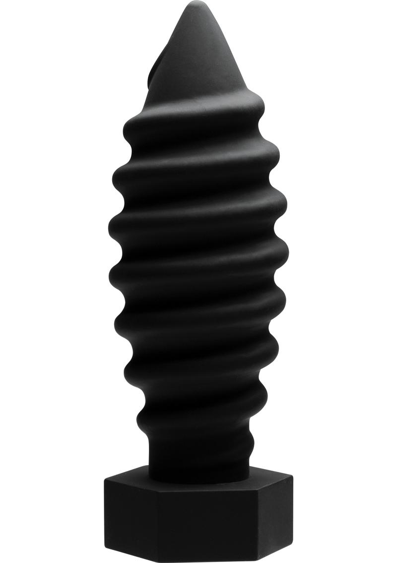 Tom of Finland Screw U Anal Plug Silicone with Collector Card