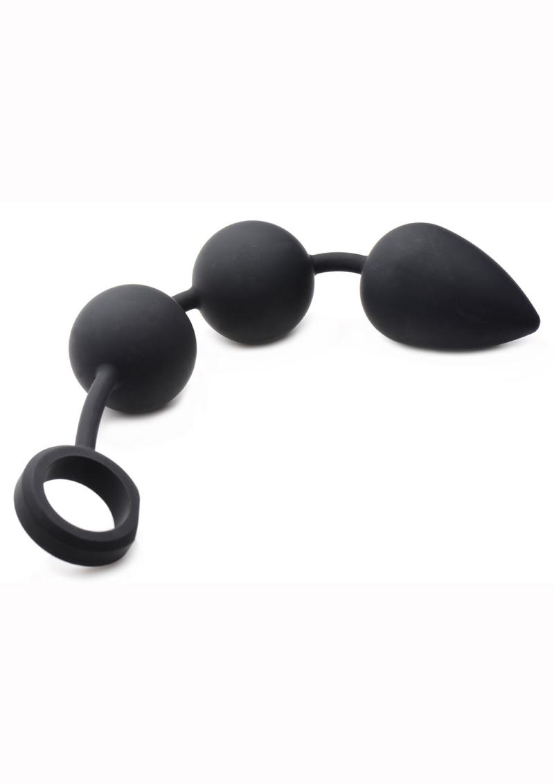 Tom of Finland Weighted Anal Ball Plug Graduated Anal Beads