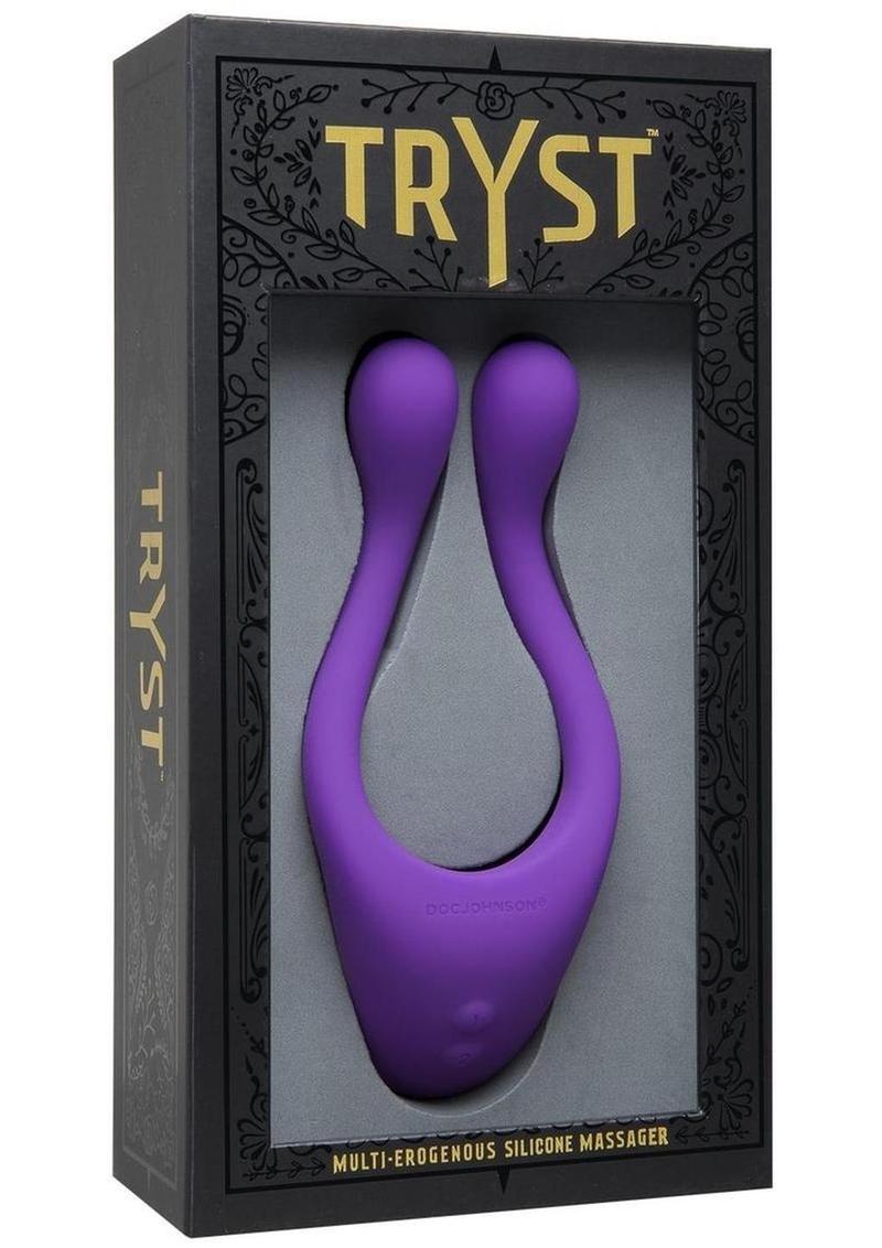 Tryst Rechargeable Multi Erogenous Zone Silicone Massager Stim Vibrator