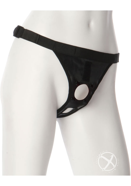 Vac-U-Lock Ultra Harness with Snaps Open Crotch Strap-On Harness