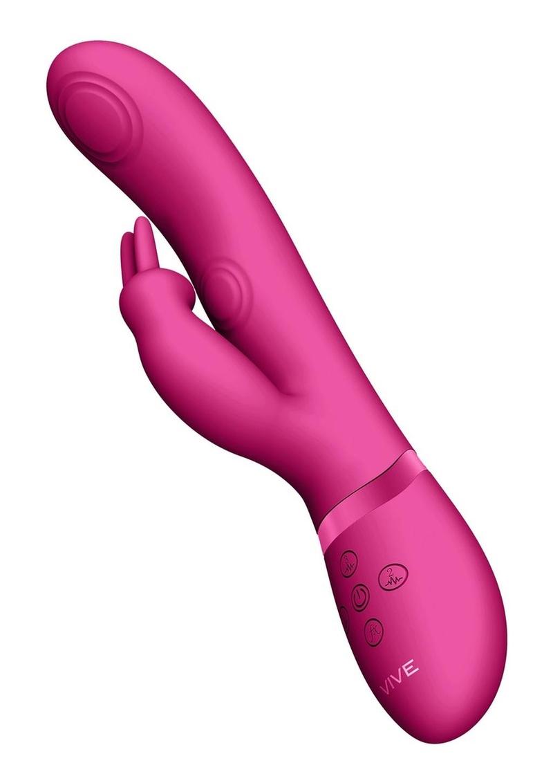 Vive May Dual Pulse Wave G-Spot Rabbit Vibrator