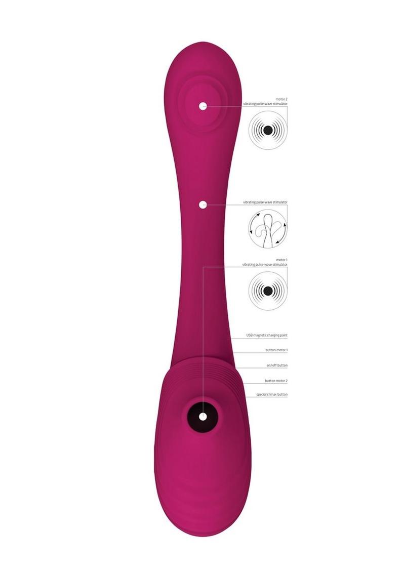 Vive Mirai Rechargeable Dual Motor Vibrator