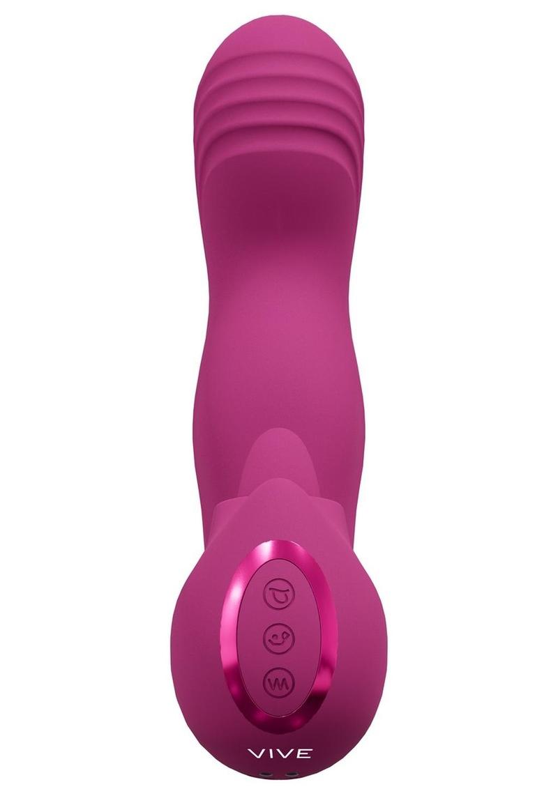 VIVE Yumi  Silicone Triple Motor Finger Motion Vibrator