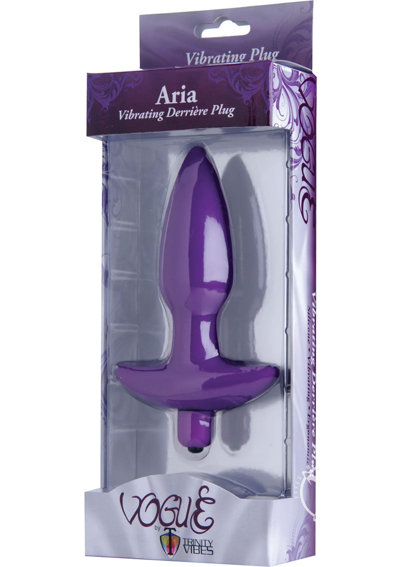 Vogue Aria Vibrating Silicone Anal Plug