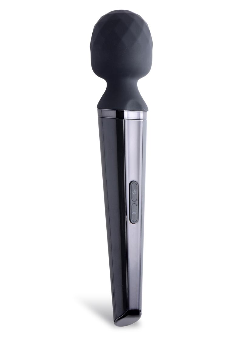 Wand Essentials Diamond Head Rechargeable Silicone Wand Massager