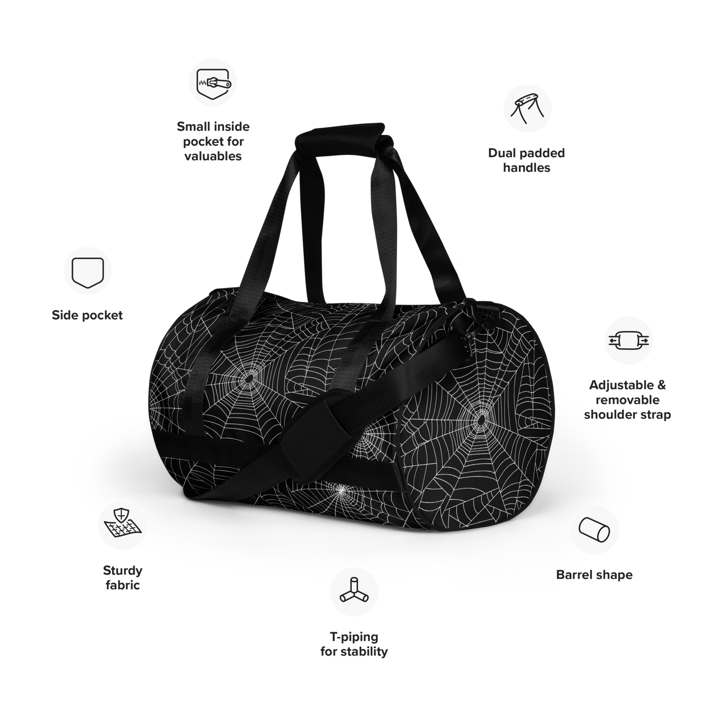 Web Weaver Duffle Bag