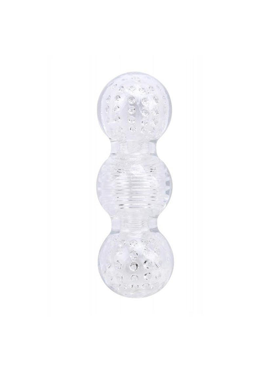 Wet Dreams Crystal Voyeur Series Big Balls Hand Stroker