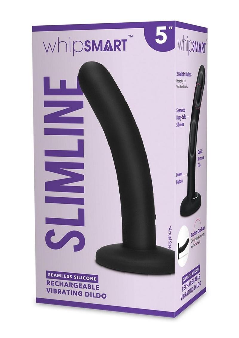 WhipSmart Slimline Rechargeable And Powerful Silicone Vibrator