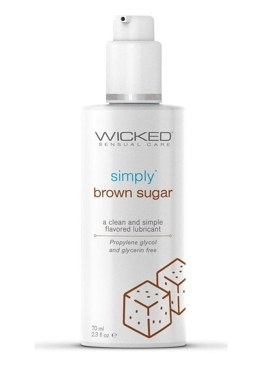 Wicked Simply Brown Sugar Flavored Lubricant