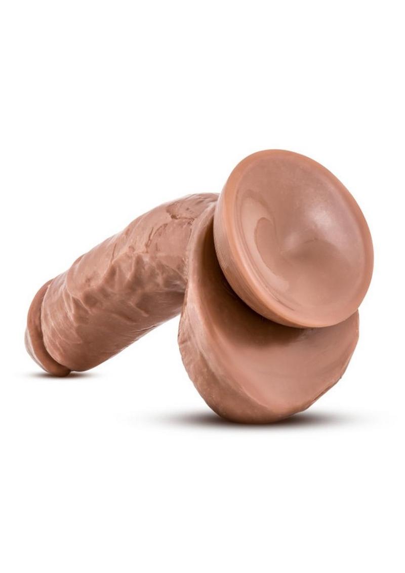 X5 Mister Grande Dildo with Balls Soft Realistic Feel Suction Cup