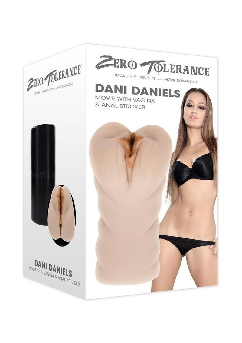 Zero Tolerance Dani Daniels Vagina & Anal Stroker with Movie Access