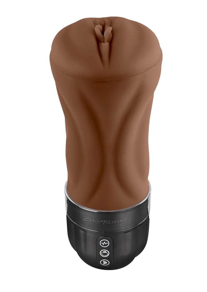Zero Tolerance Tight Lipped Rechargeable Pussy Masturbator