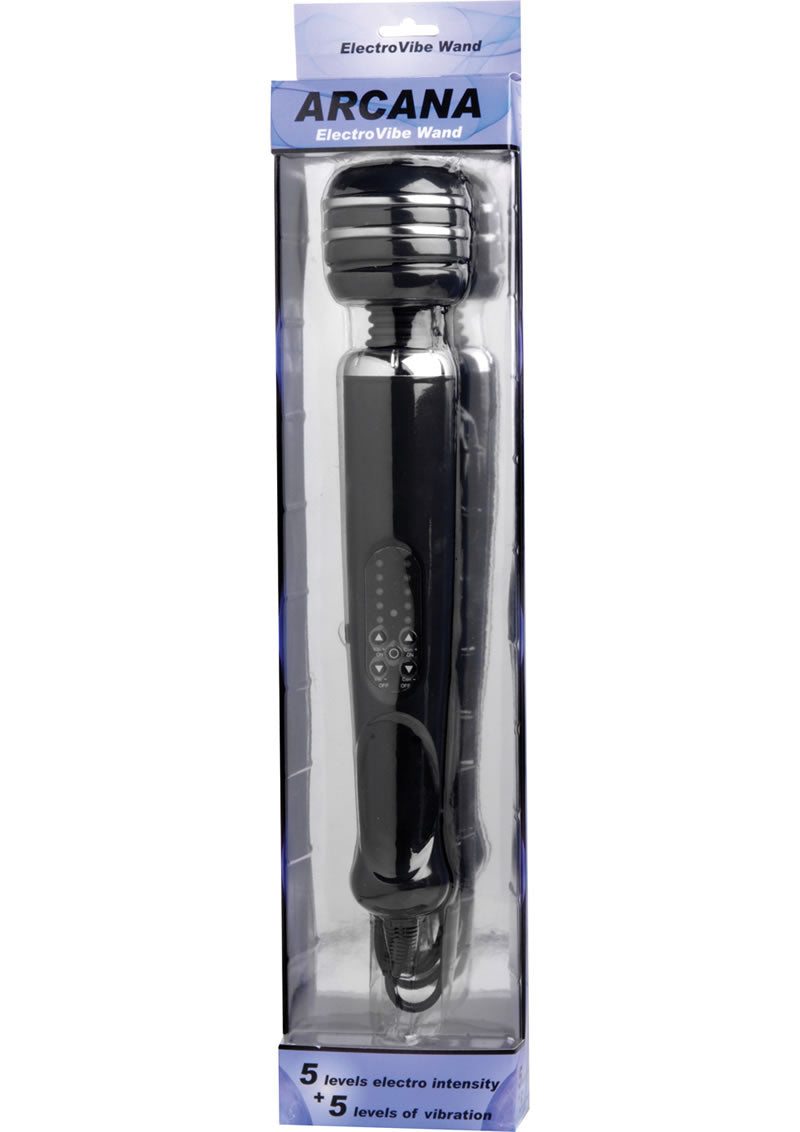Zeus Electrosex Arcana ElectroVibe Silicone Wand Massager