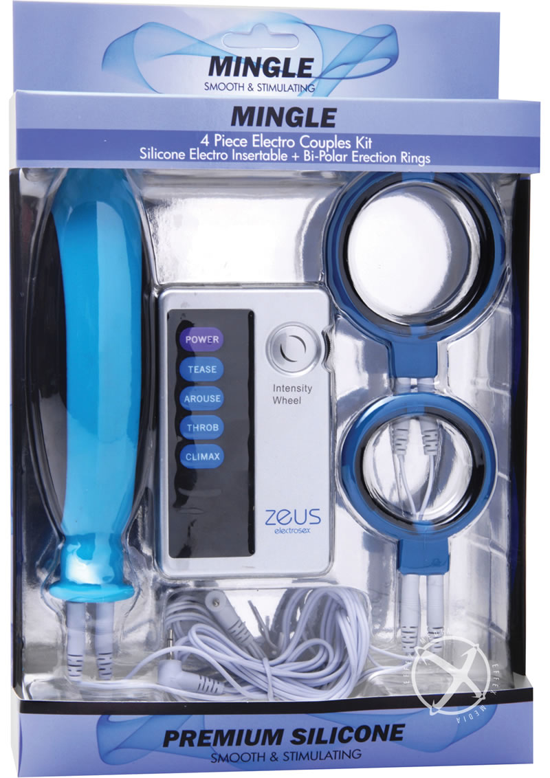 Mingle by Zeus Silicone Electrosex Kit for Couples