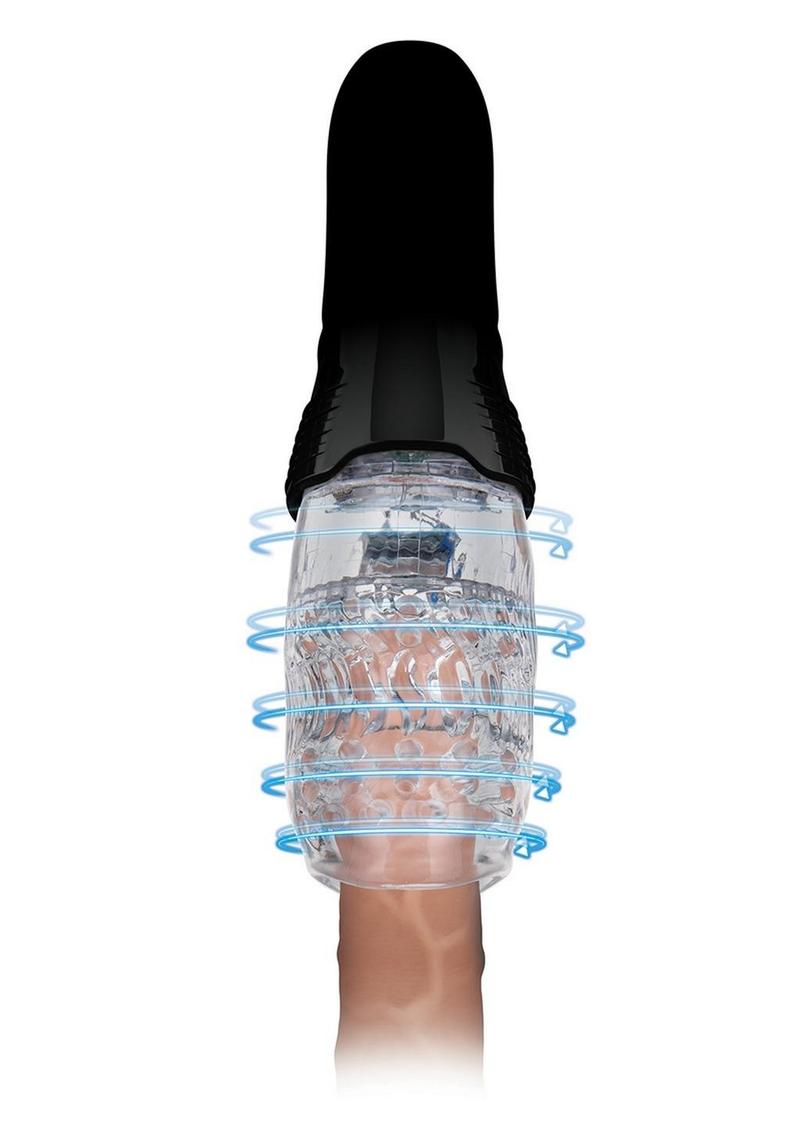 ZOLO Gawk Rechargeable Vibrating and Rotating Blowjob Masturbator